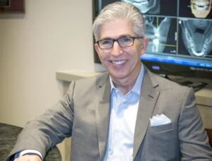 A man smiling
