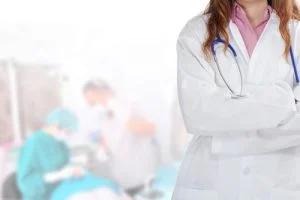 portrait of a female doctor